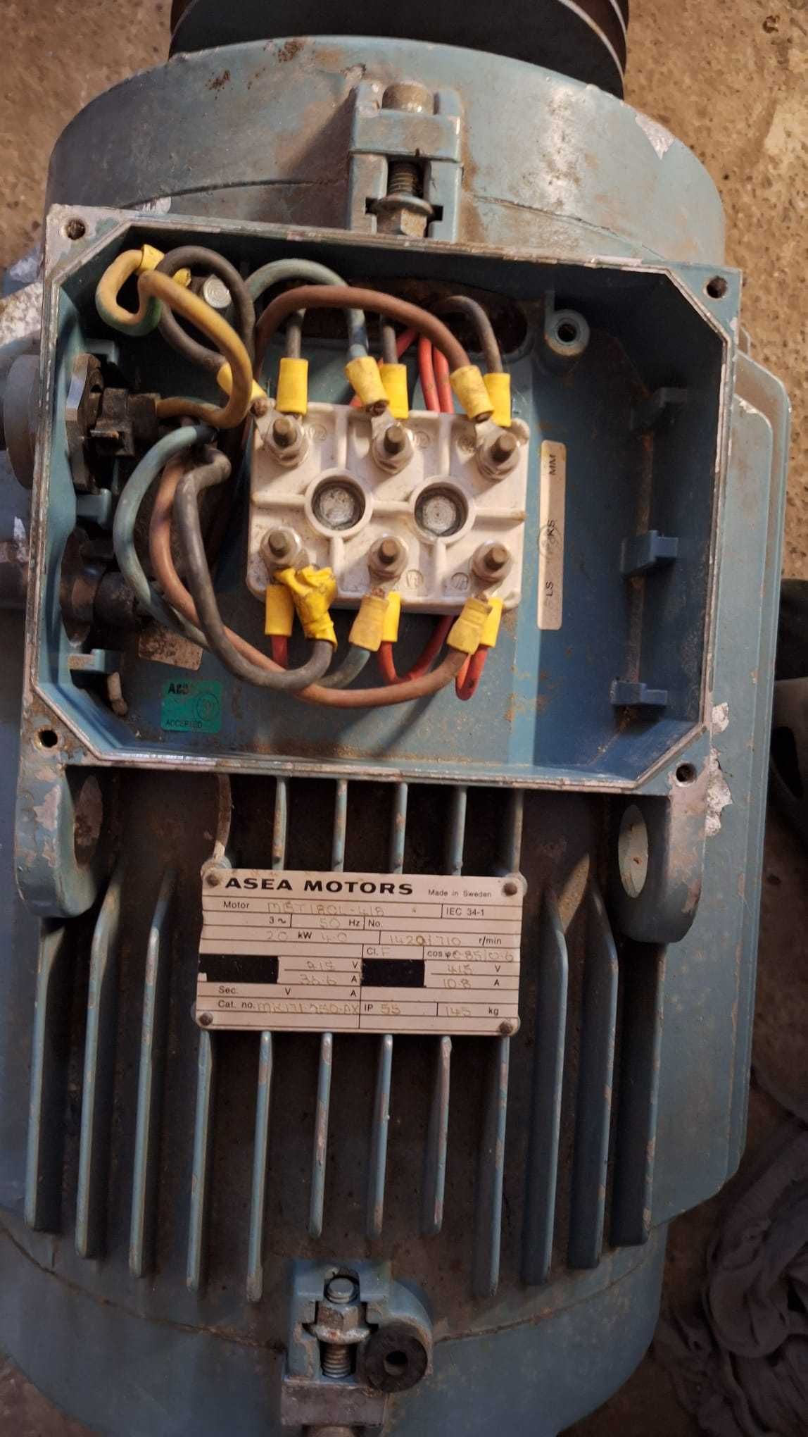 Motor electric trifazat ABB, 20kW,