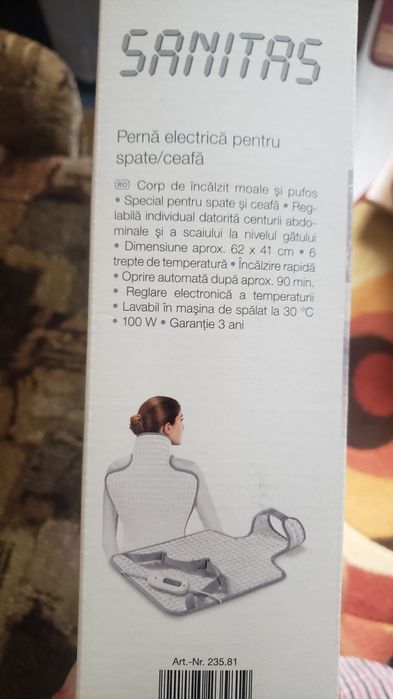 Perna electrica spate si gat