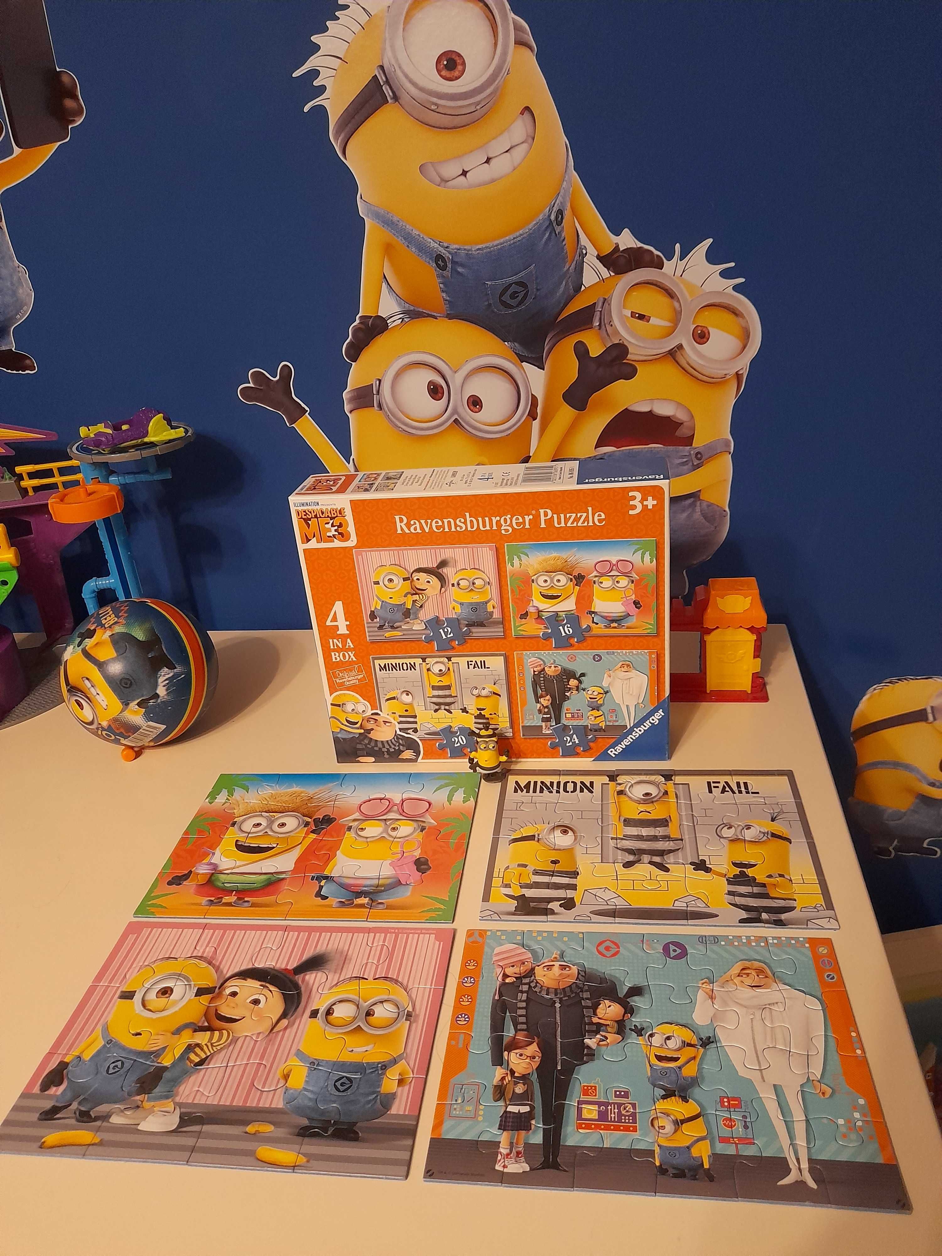 Minioni Mc Donalds, Pusculita Minions, Poster Sac gradinita Puzzle