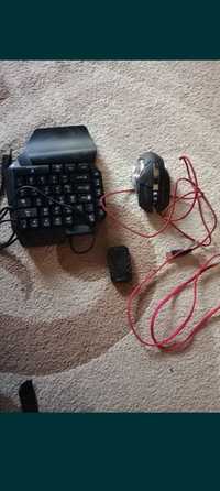 Игровой комплект клавиатура и мышь для телефона, планшета