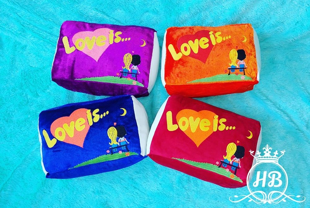Подушка Love is...