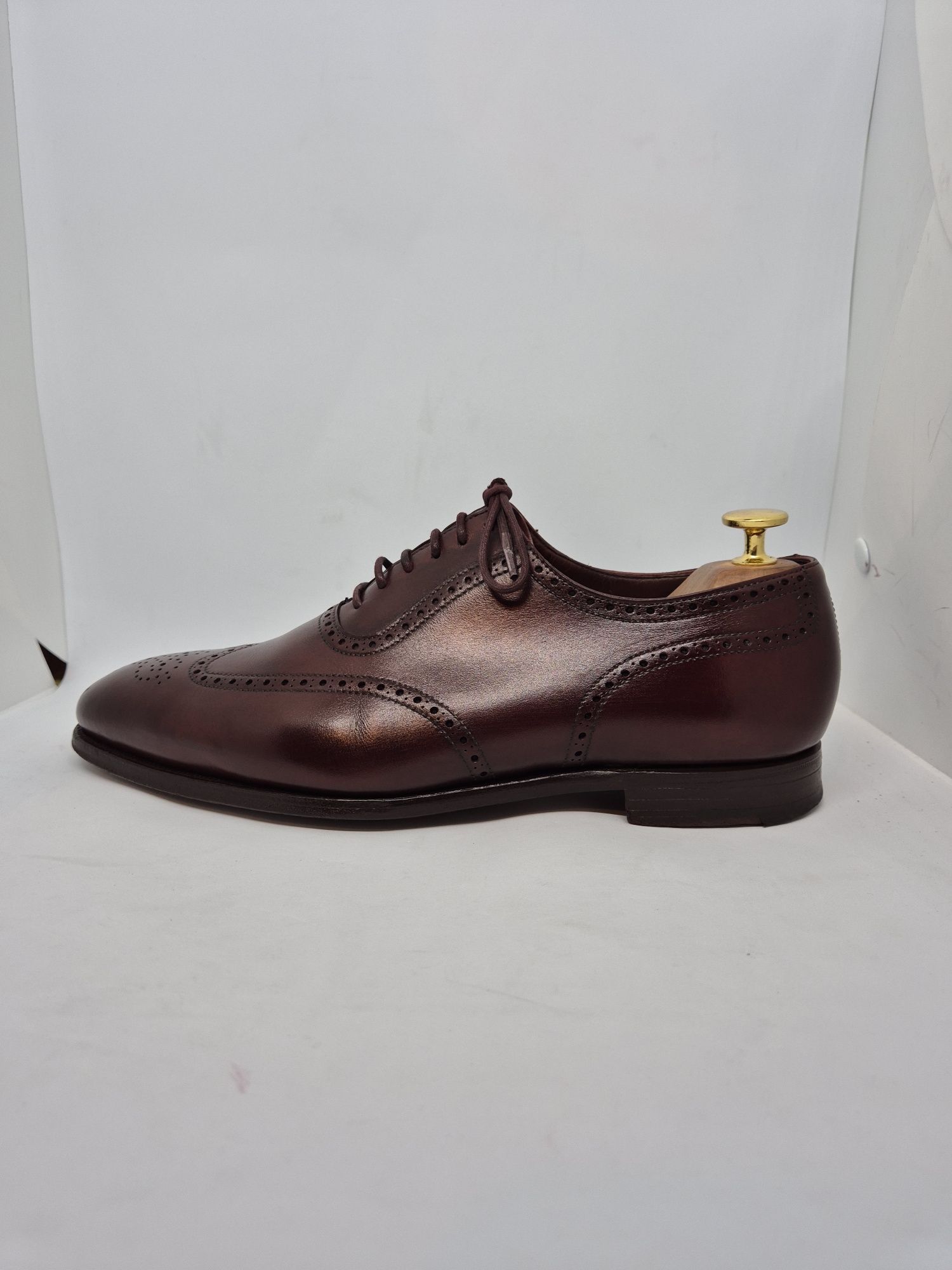 Crockett & Jones Wing Tip Adelaides, Chestnut, UK 6,5E / EU 40,5