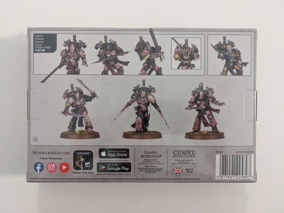 Vand set Warhammer 40k - Emperor's children - Flowless blades