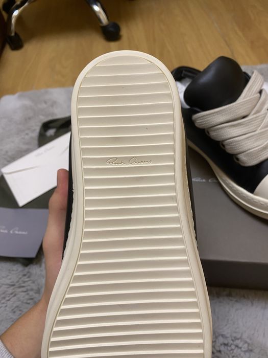 Rick Owens Jumbo Laces Low