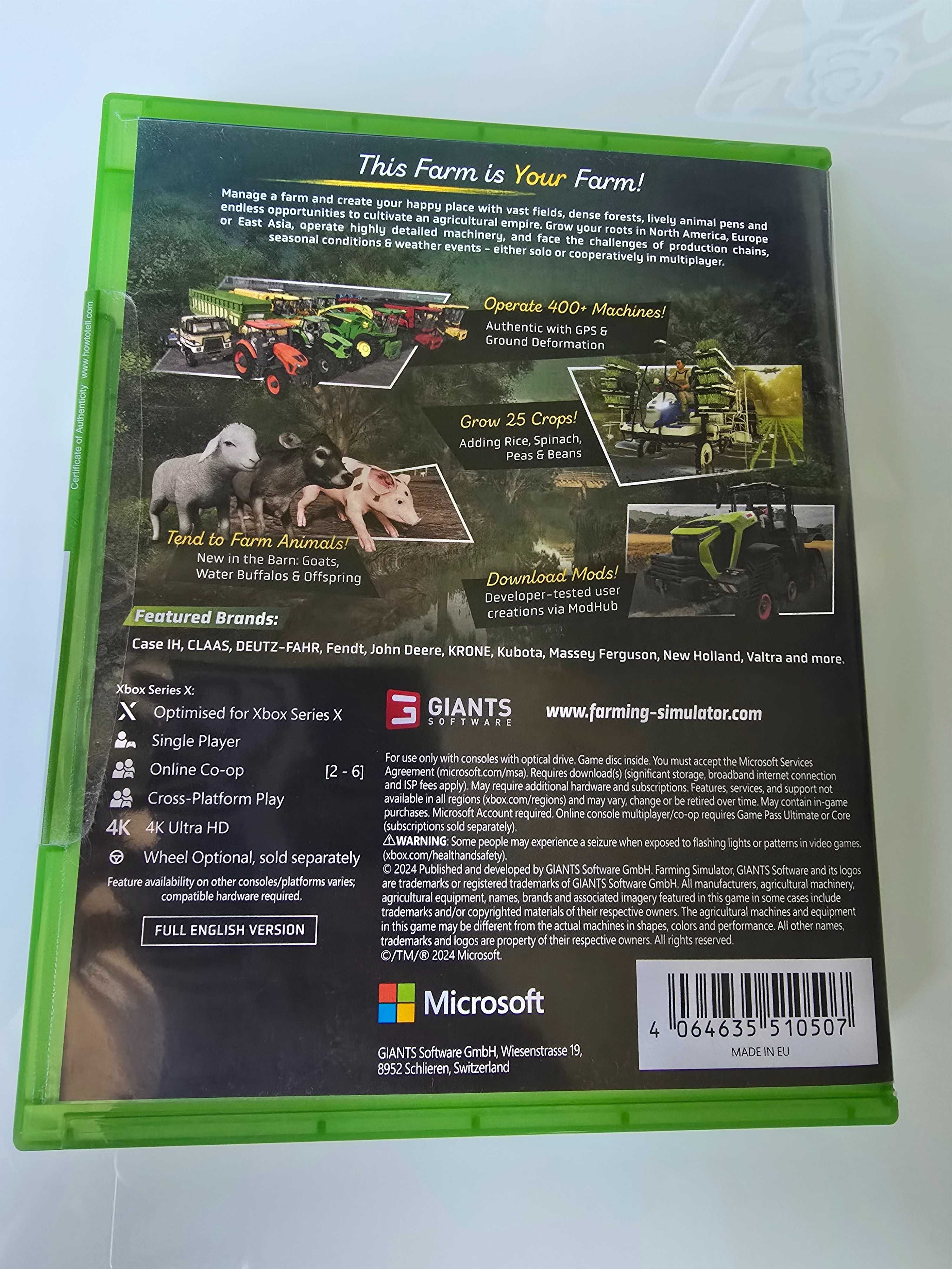 Farming Simulator 25  Xbox
