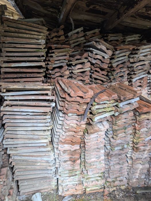 Двуканални използвани цигли, керемиди, 4000 бр