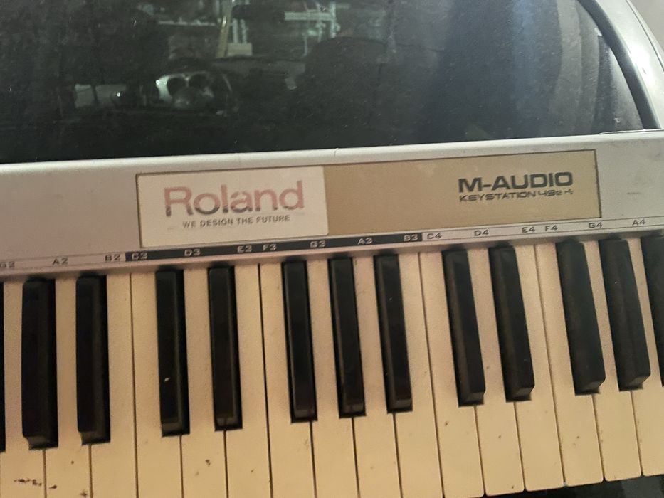 Синтезатор Casio ctk501, и MIDI KEYBOARD ROLAND