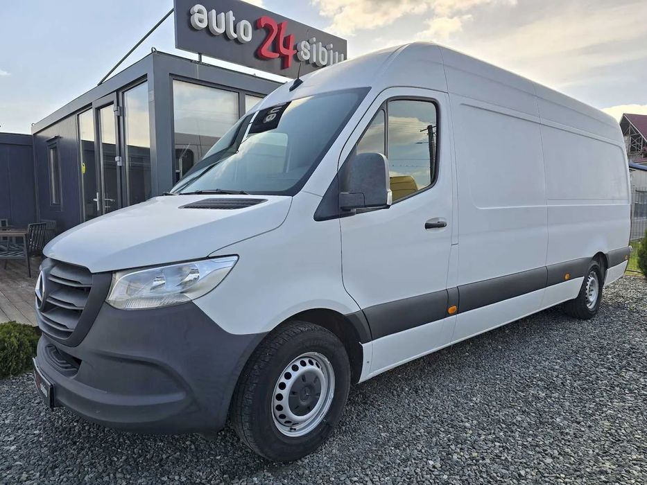 Mercedes-Benz Sprinter 314 CDI LUNG, motor 2.2 143 CP, 2019. klima, camera video marsarier, carlig, stare tehnica f. buna.