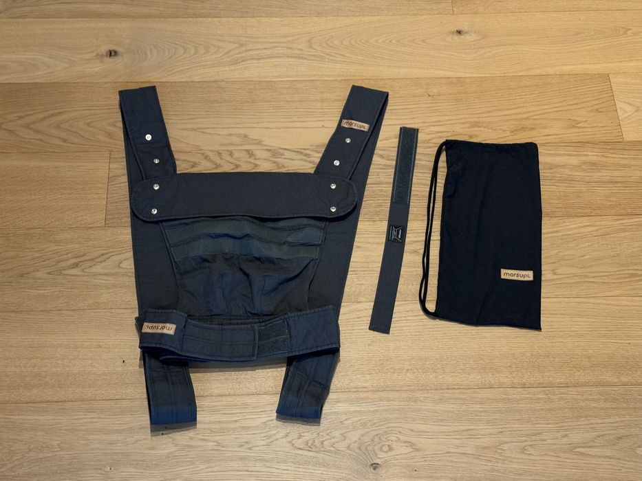 Sistem de purtat Marsupi 0-12 luni, gri antracit, marimea L