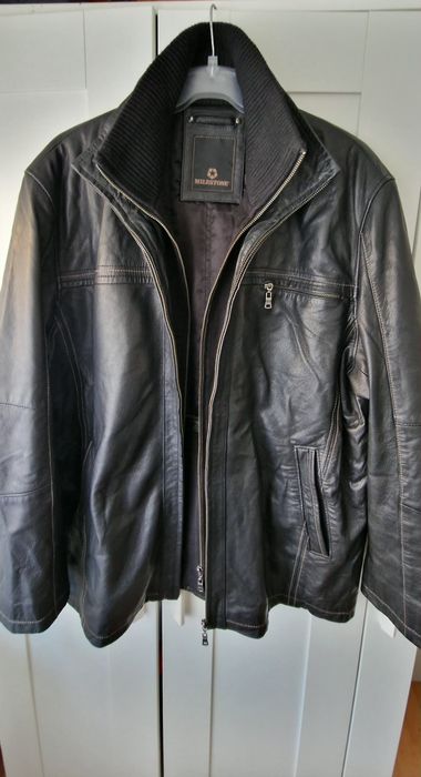 Geaca piele Milestone