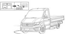 Carlig Remorcare Crafter MAN TGE 2017  2025 Pentru caroserie Șasiu NOU