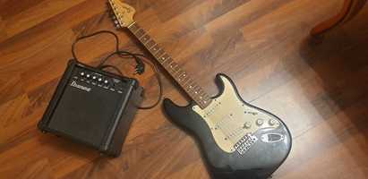 Pachet - chitara electrica Squier by Fender