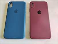 Husa iphone XS MAX interior catifea folie sticla privacy