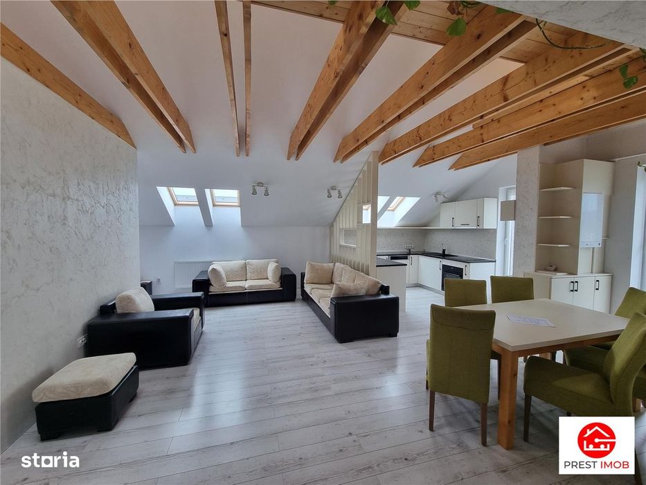 Penthouse de vanzare 3 camere, lux 72 mp,, Unirii, targu Mures