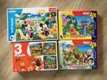 Lot 4 puzzle-uri 3-4 ani