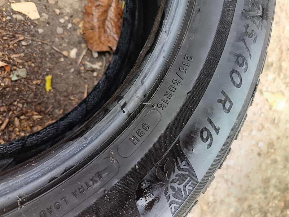 Anvelope MS iarna 215 60 16 Michelin 6.8-7mm