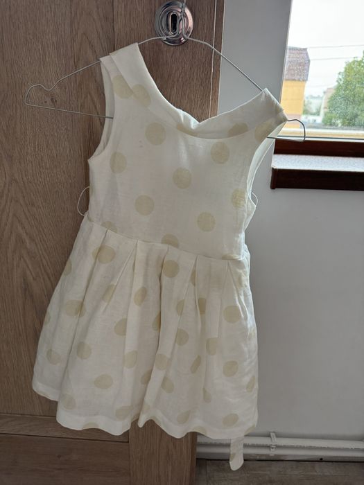 Rochie abel & lula alba 104 cm