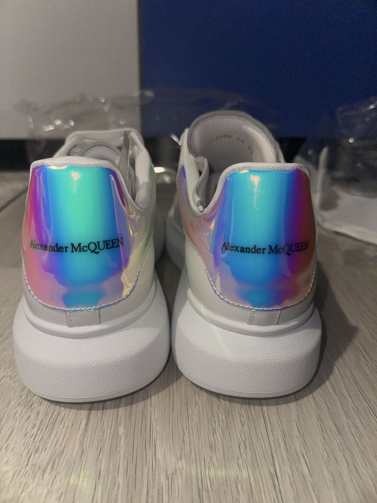 Alexandre McQueen white reflective