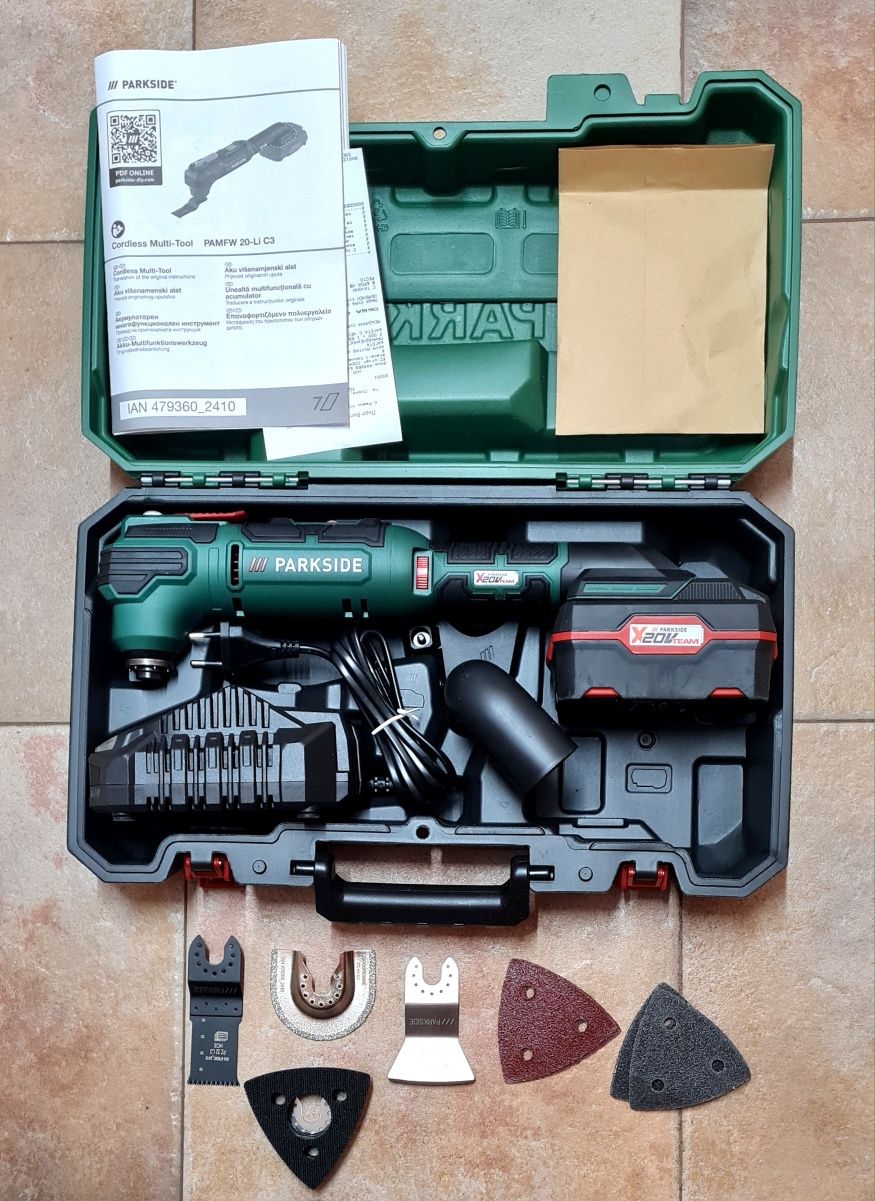 Ъглов гайковерт 20v, Гайковерт Performance 600Nm Мултитул 20v