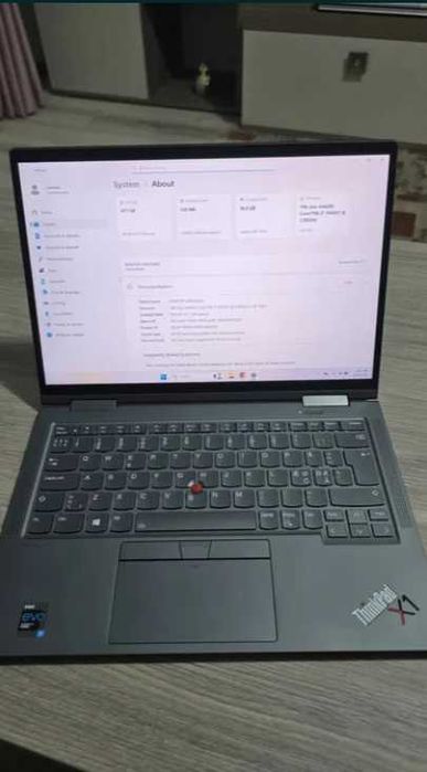 Laptop 2in1 Thinkpad Yoga X1 gen6, i7 gen11, 16Gb, 512 Gb, touchscreen
