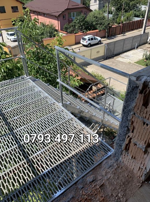 Scări metalice galvanizate la orice demisiune asiguram transport ori u