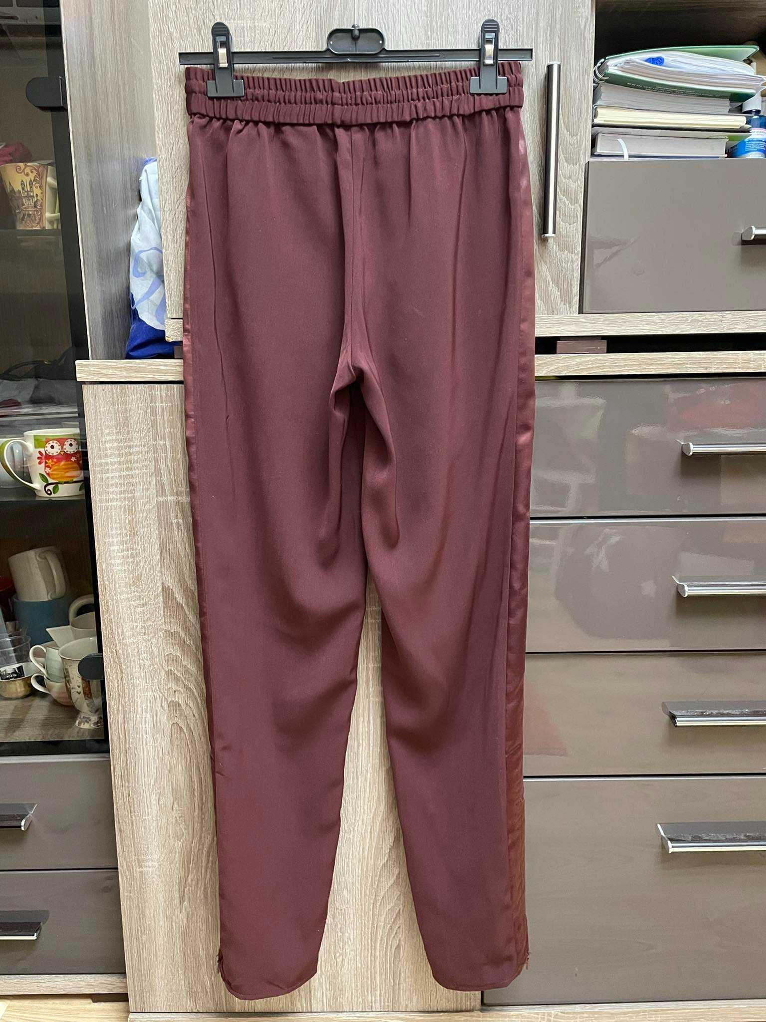 Панталон със сатенен кант отстрани H&M