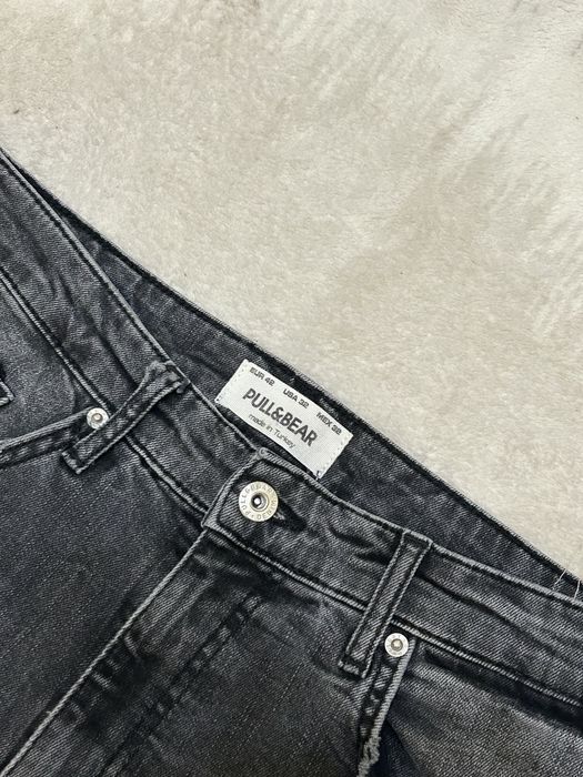 Pull&Bear Slim Fit Ripped Jeans