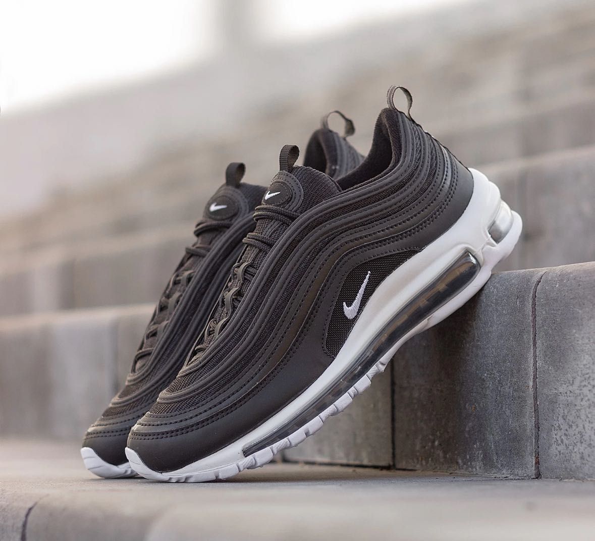 Оригинални NIKE AIR MAX 97 ‘Black White’ 40,41,42,43,44,45