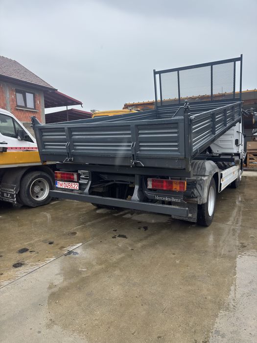 Mercedes Atego 816 basculabil 3 parti 7,5t RAR efectuat
