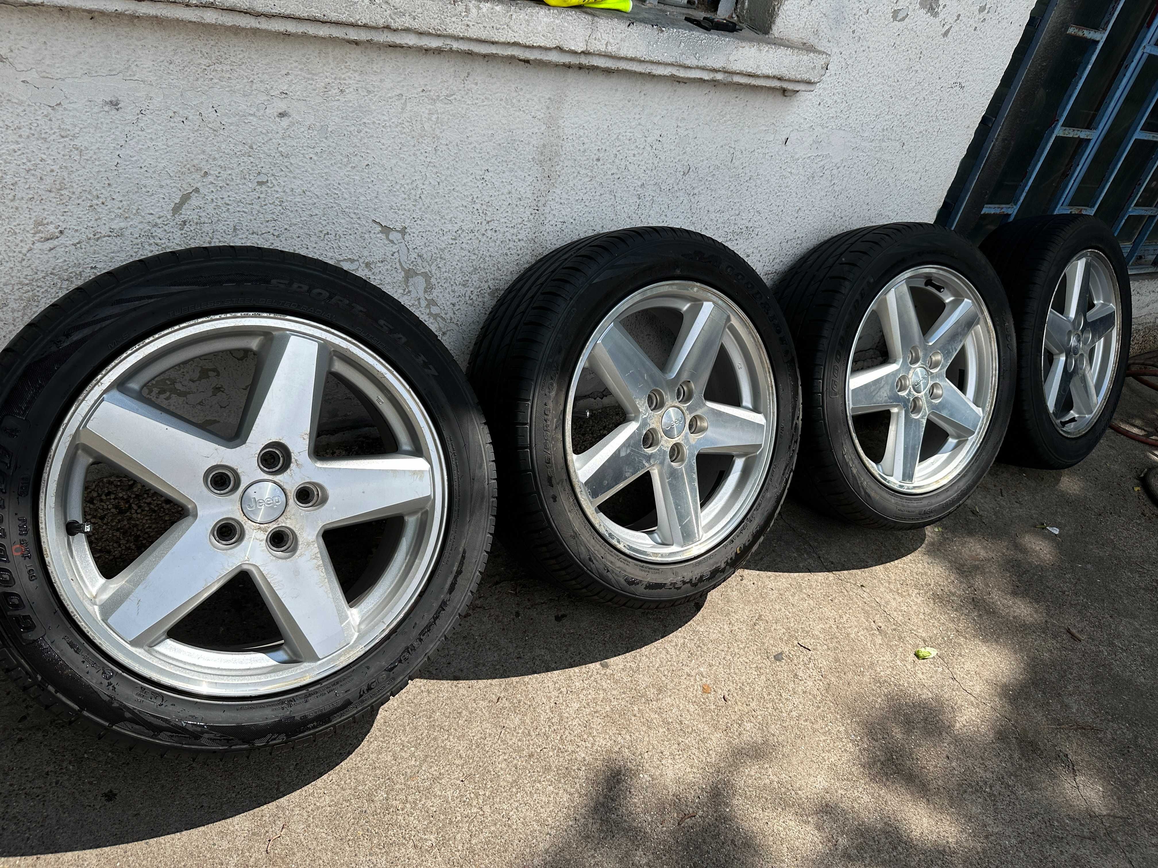 4бр. ОЕМ лети джанти 18" 5х114.3 Jeep Hyundai Kia Nissan Honda Toyota