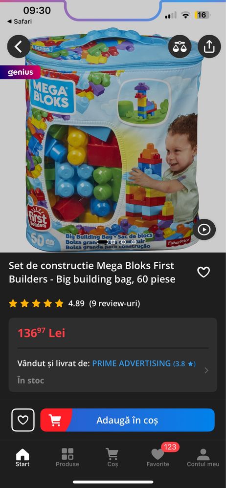 Mega blocks 60 buc