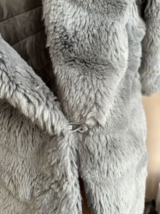 Двулицево пухено палто с пълнеж гъши пух