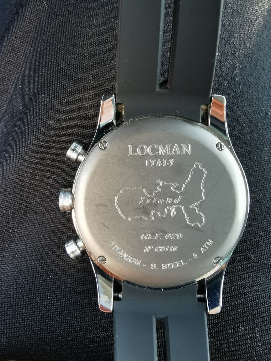 Vând ceas LOCMAN, Island Italy, ref. 620, Titanium-Steel, 5ATM.