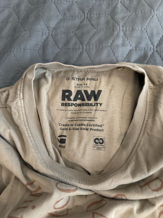 Къси дънки с тениска на G star Raw