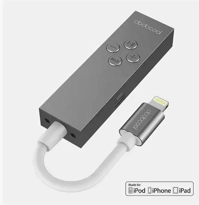 ЦАП Dodocool DA134 для Lightning — чистейший Hi-Res звук