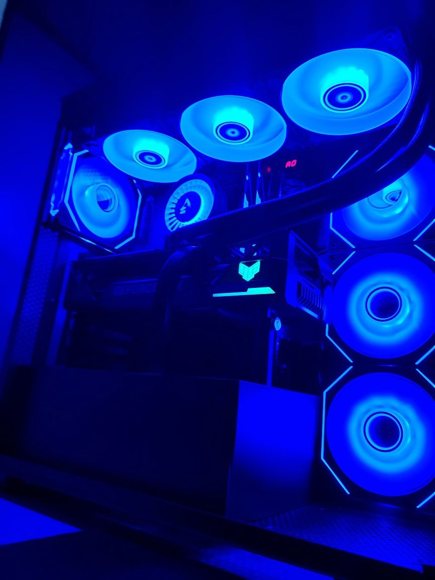 топовые бренд пк новый ASUS TUF RTX 4070Ti SUPER