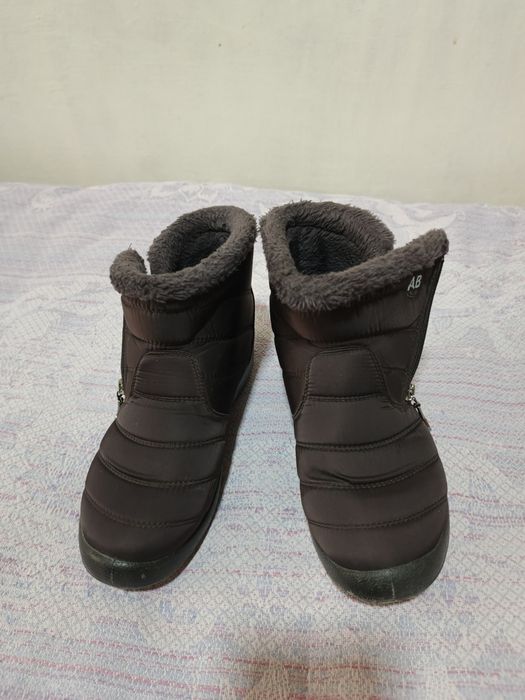 Тёплые женские сапоги с начёсом