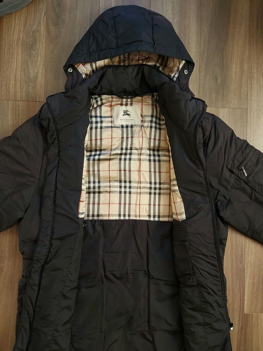 Burberry down jacket,XL/54,мъжко пухено яке 80%пух 20 пера оригинал