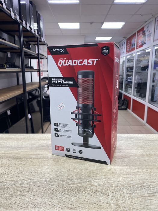 СВ47 / Микрофон QUADCAST HX-MICQC-BK / SK150071