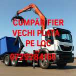 Plata pe loc fier vechi 1 leu