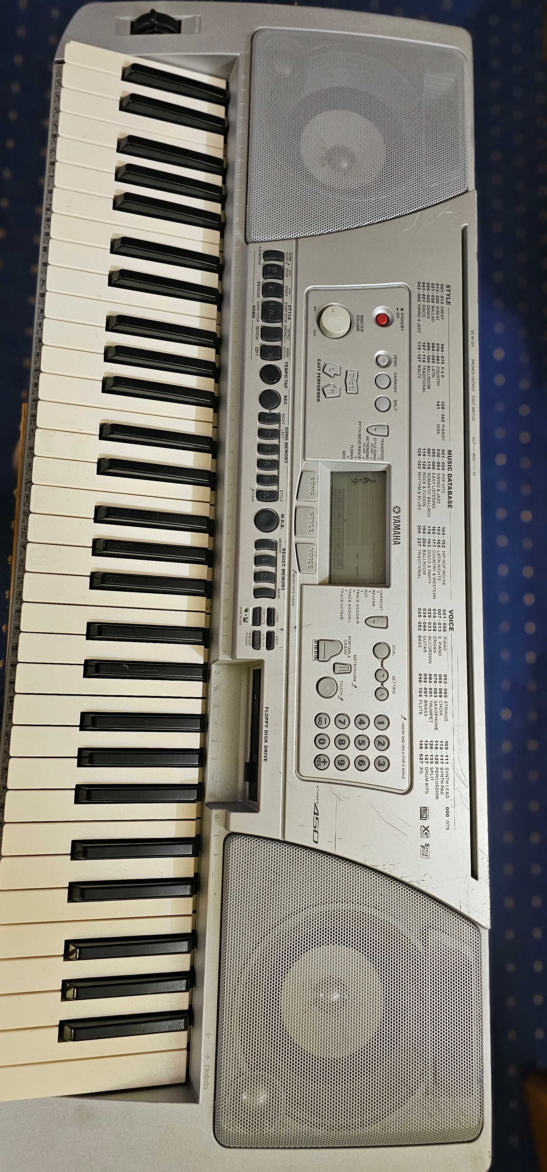 Orga electronica Yamaha PSR450