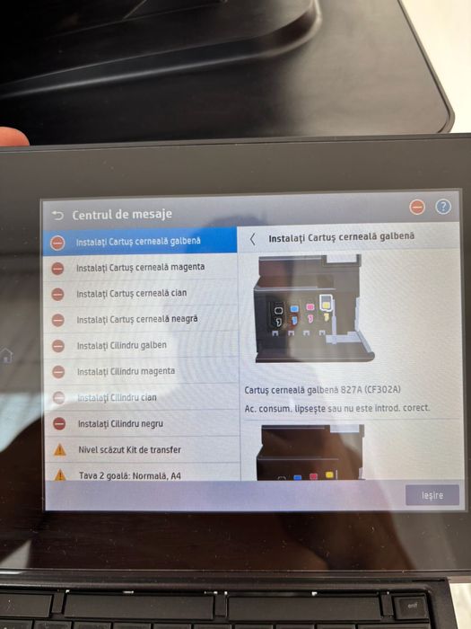 Imprimanta Hp Color Laserjet Flow Mfp m880