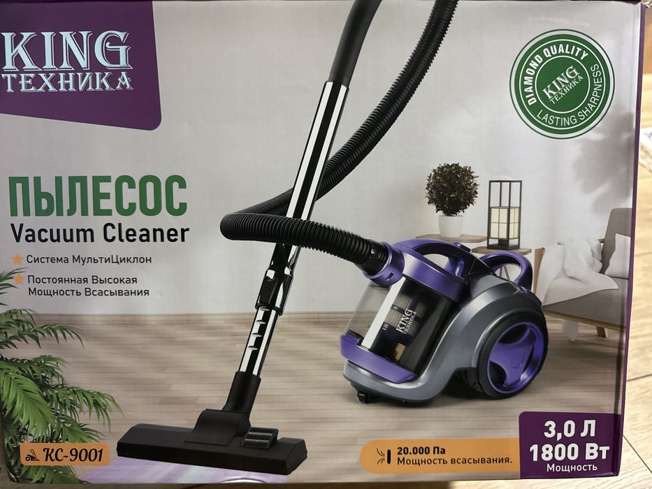 Новый пилесос не использовань