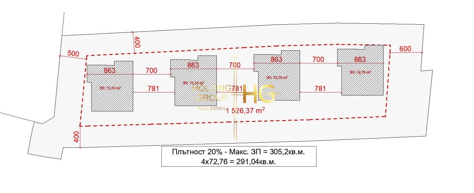 Къща в Варна-м-т Боровец - север площ 174 цена 259000