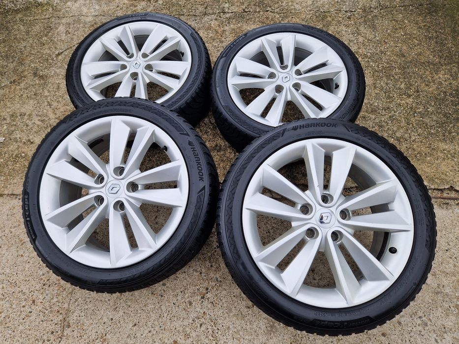Jante 5x114.3 Renault Megane3 anvelope iarna 205 50 17