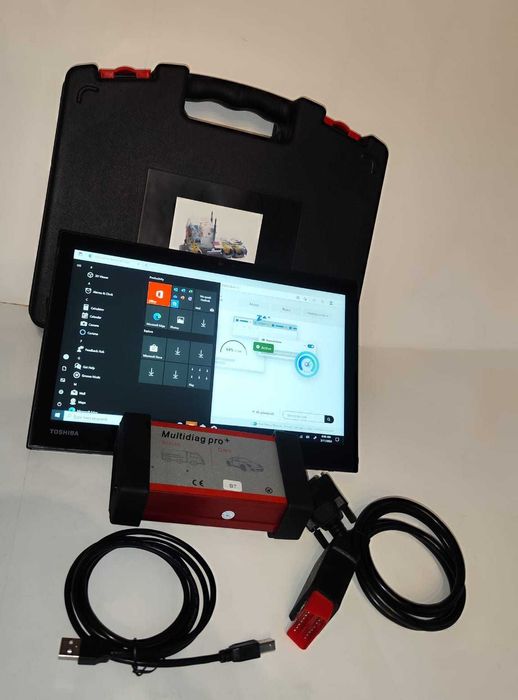 Tester Auto Multidiag Pro Turisme & Camioane in Romana +Tableta 12.5 "