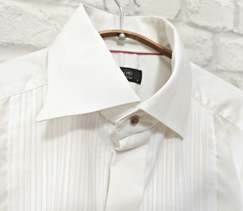 ETON Оригинална мъжка бяла риза с ръкавели размер 16 / 41