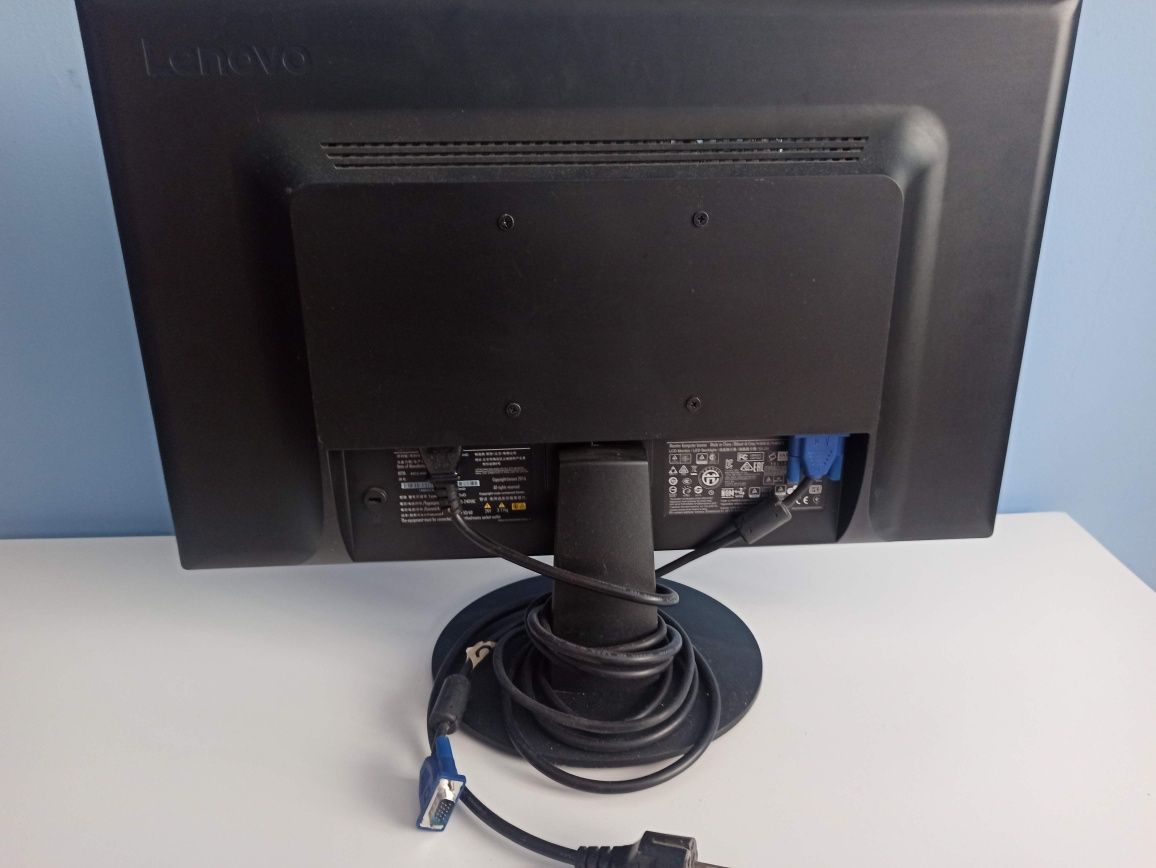 Monitor LED TN Lenovo 21.5", Full HD, VGA, Negru, LI2215S Monitor LED