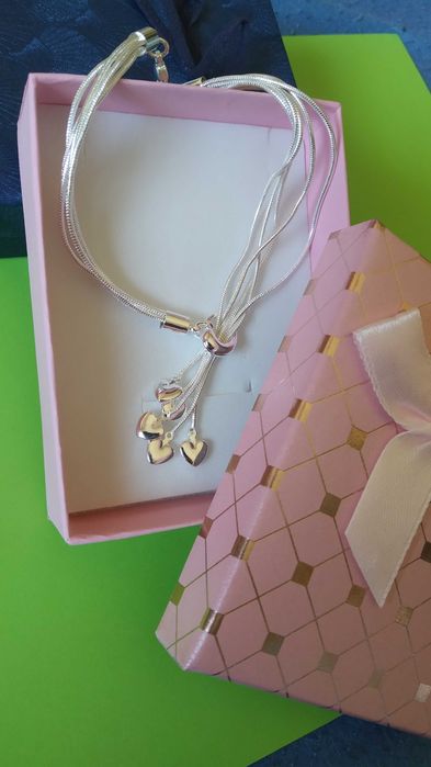 Масивен,сребърен ланец, за дама / момче/момиче.Масивна сребърна гривна