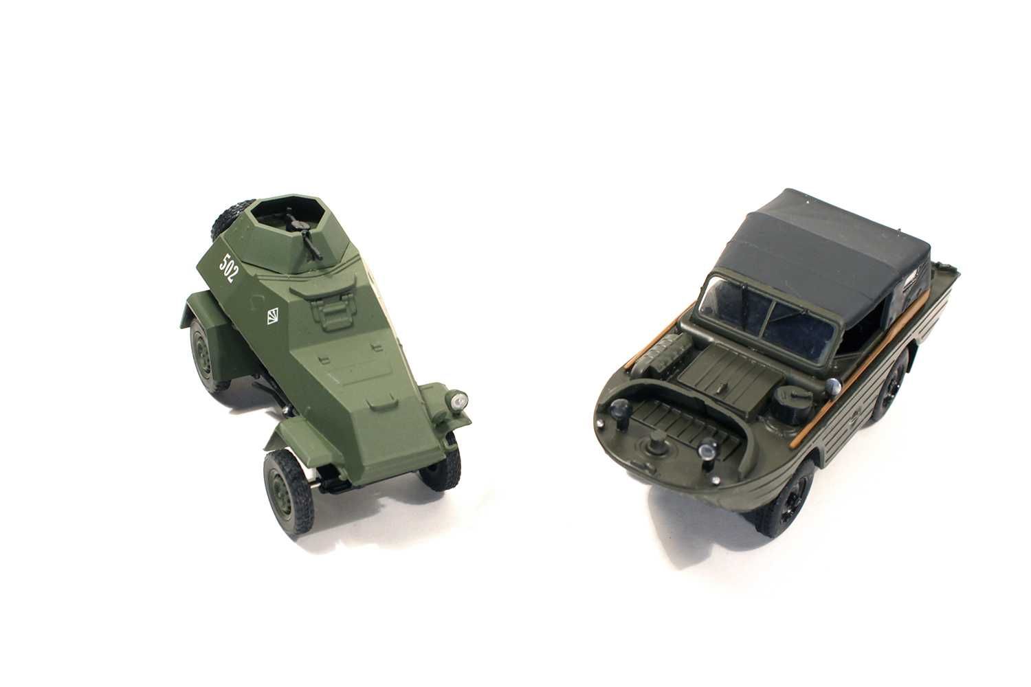 Игрушечные Военные авто БА-20, БА-64&ГАЗ-46, масштаб 1:43, ДеАгостини